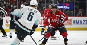 NHL roundup: Capitals beat Kraken 4-2, Ovechkin scores 886th career goal NHL roundup: Capitals beat Kraken 4-2, Ovechkin scores 886th career goal