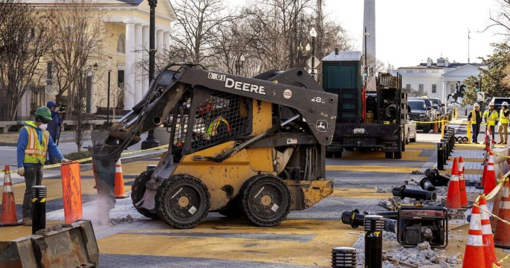 ‘More than brick and mortar:’ DC begins removing ‘Black Lives Matter’ plaza near the White House