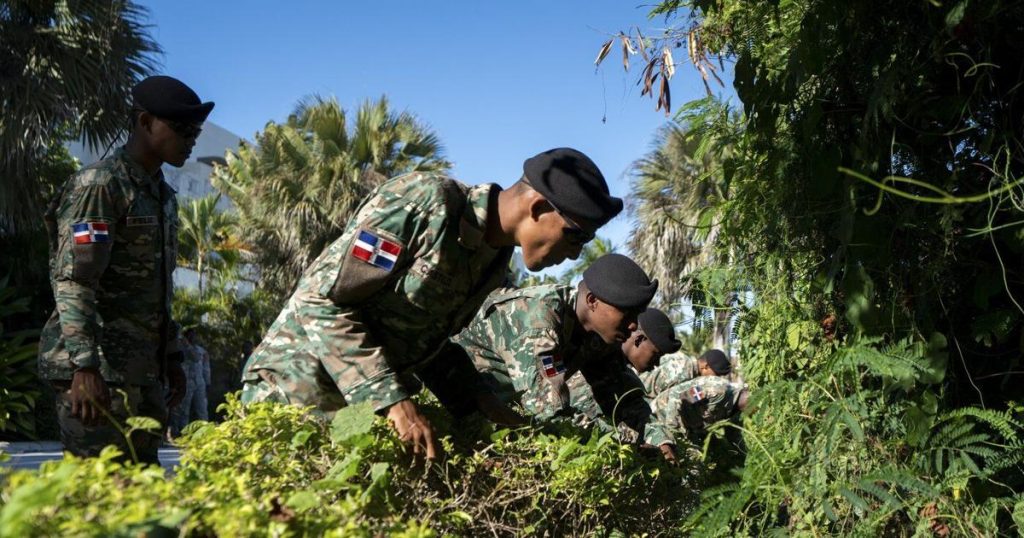 Authorities in the Dominican Republic search for a missing American university student