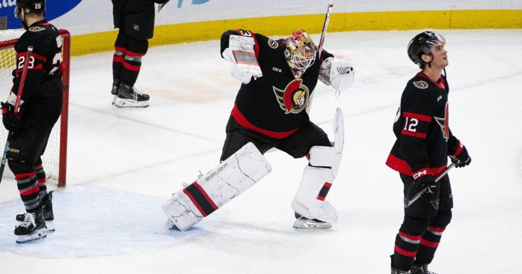 Ullmark shines for playoff-seeking Senators in 2-1 win over Red Wings