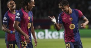 Barcelona, Bayern and Inter reach Champions League quarterfinals. PSG takes Liverpool to extra time