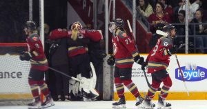 Vasko helps Charge beat Frost 3-2 and ‘win one for Masch’ Vasko helps Charge beat Frost 3-2 and ‘win one for Masch’