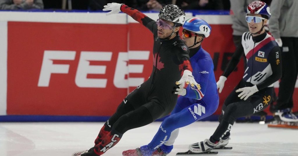Canada’s short-track speedskaters to treat world championships as Olympic trial run