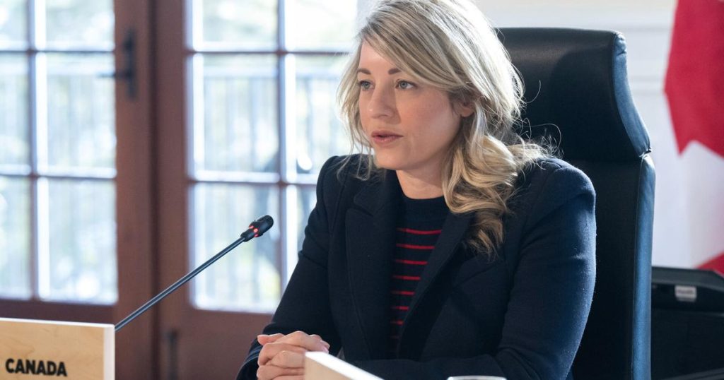 Joly floats maritime security measures at G7 ministerial in Charlevoix |