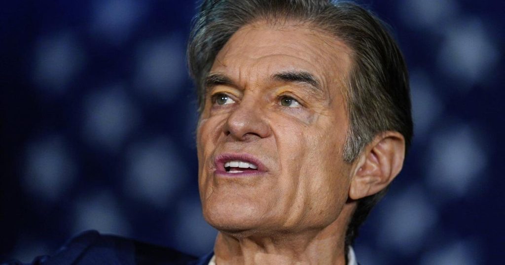 Dr. Mehmet Oz makes his pitch to oversee America’s health insurance programs