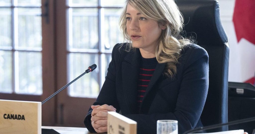 Joly tells G7 counterparts Trump’s annexation threats ‘not a joke’