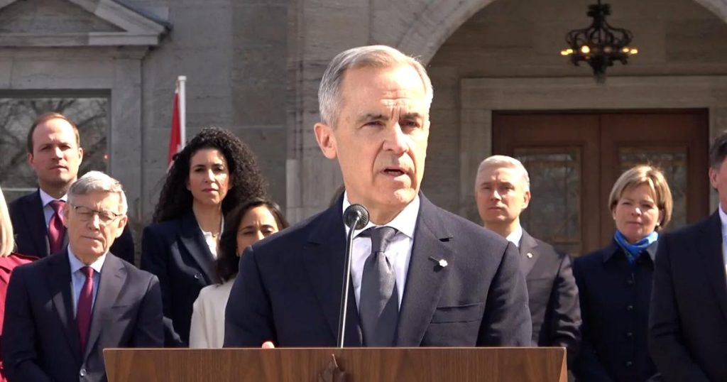 Carney promises action against Trump tariffs in first speech as prime minister |