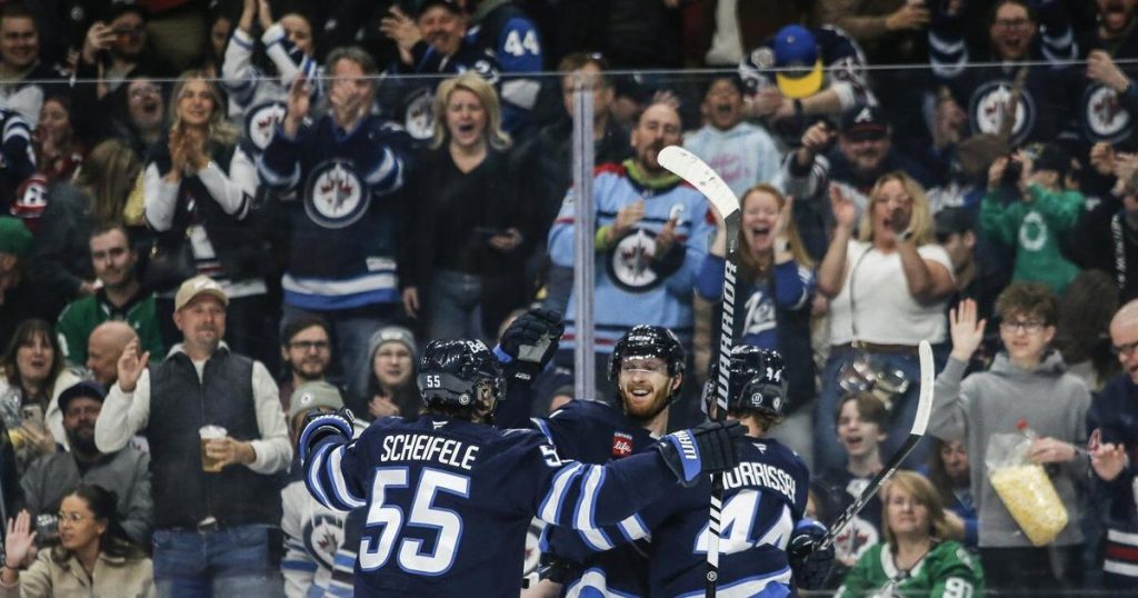 Connnor’s three-point effort leads league-best Jets past Stars 4-1