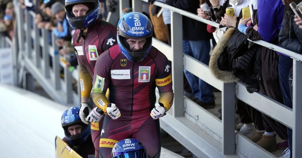 Francesco Friedrich of Germany wins 16th world bobsled championship, taking 4-man in Lake Placid