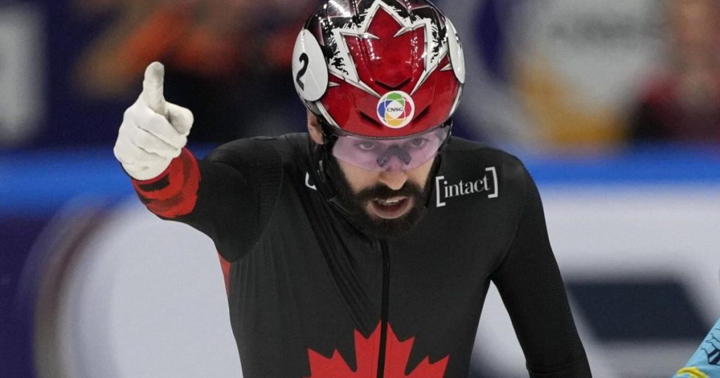 Canada wins four medals on opening day of short-track speedskating worlds