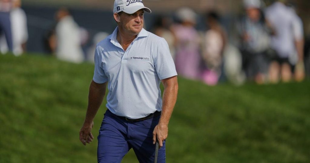 J.J. Spaun takes the lead at The Players Championship on windy day that wrecked rounds