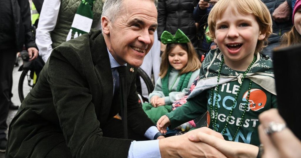Prime minister among those marking Montreal’s St. Patrick’s parade 200th anniversary