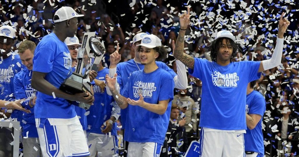 The Latest: Men’s NCAA Tournament bracket revealed on Selection Sunday