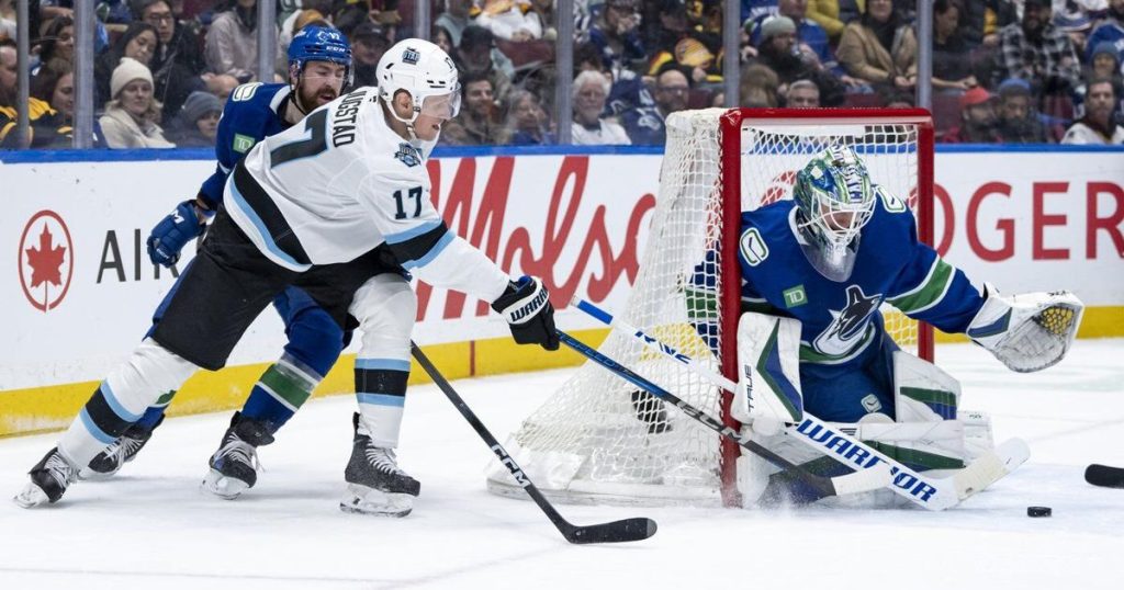 Cooley scores winner as Utah Hockey Club downs Vancouver Canucks 3-1