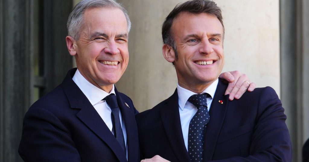 Carney meets with Macron in Paris as Canada seeks stronger ties with Europe |