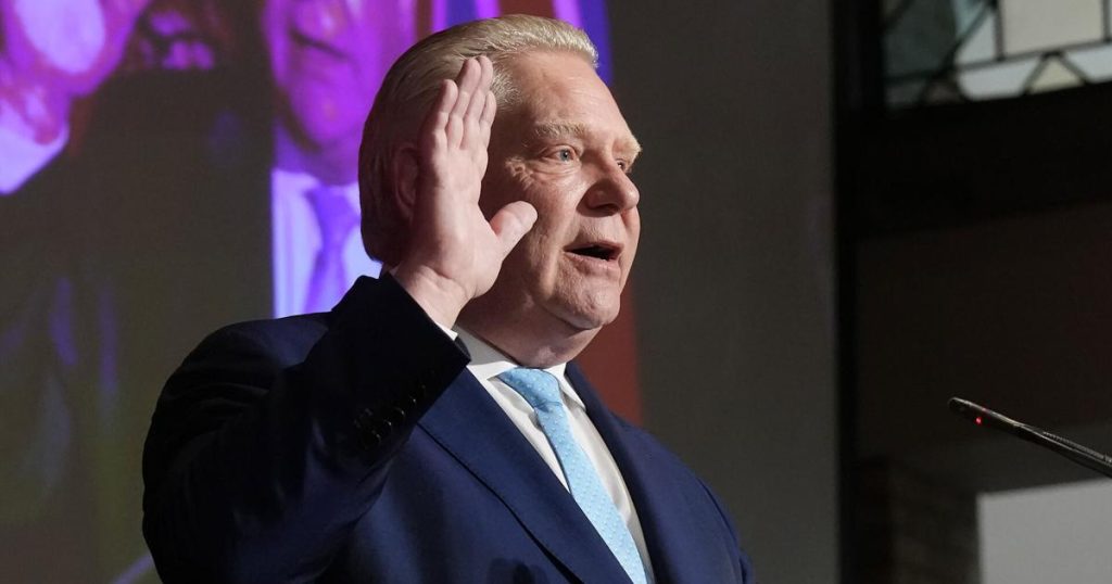 Ontario Premier Ford names new cabinet, shuffles 3 ministers