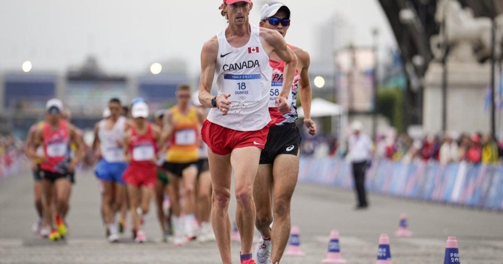 Canada’s Evan Dunfee sets world record in 35-kilometre race walk