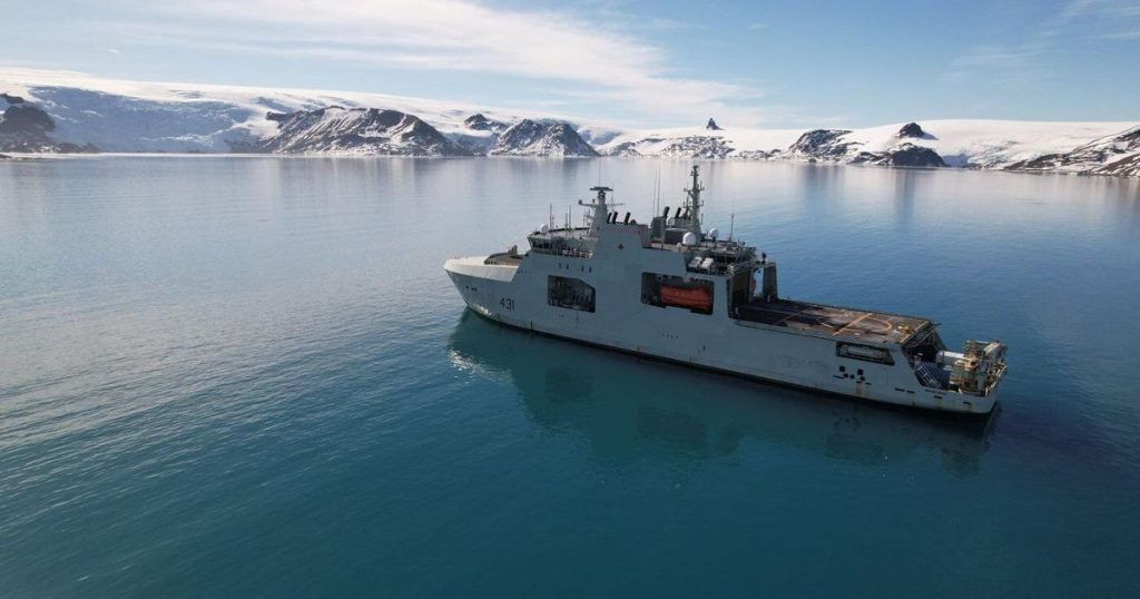 Science in steel boxes: how research teams hitched a ride with navy to Antarctica