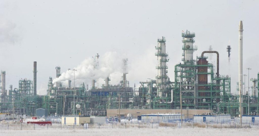 Two workers injured after fire breaks out at Regina oil refinery