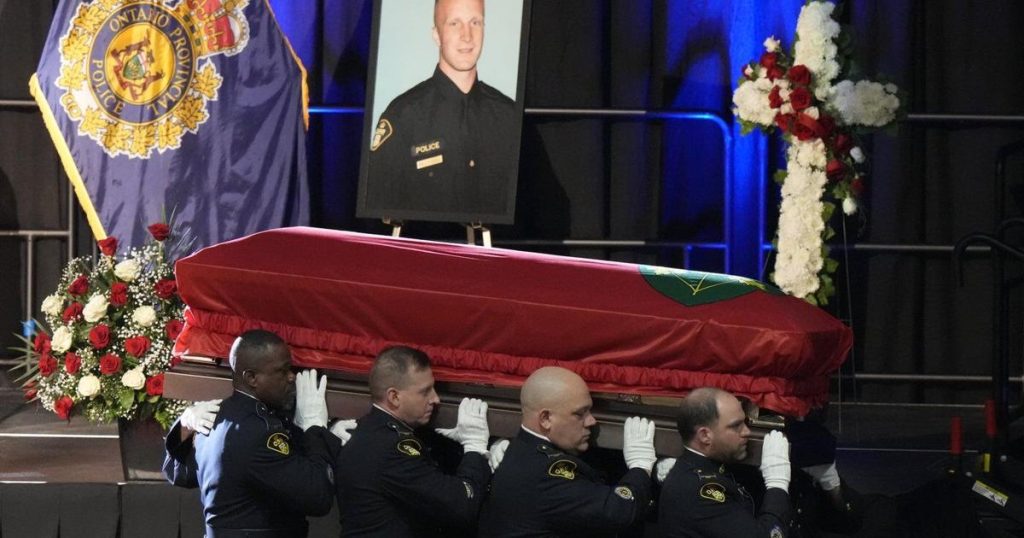 OPP officer’s body cam captured his death, Crown tells murder trial for two accused