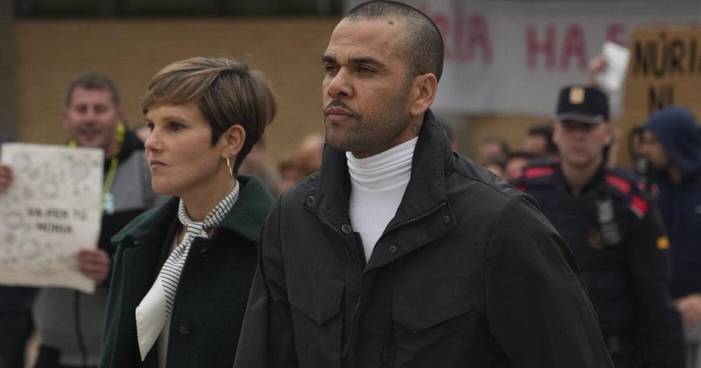 Spanish court overturns soccer player Dani Alves’ rape conviction on appeal
