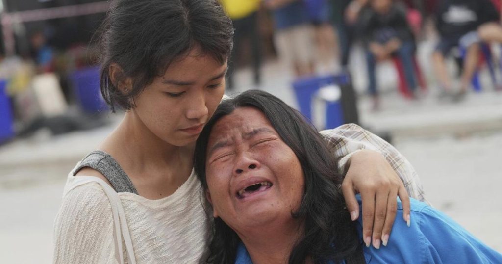 Smell of death permeates Myanmar cities after quake kills over 1,600 and leaves countless buried