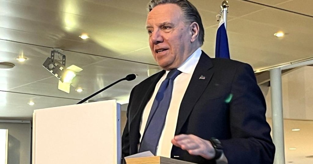 Europe’s rearmament an ‘extraordinary opportunity’ for Quebec, Legault says