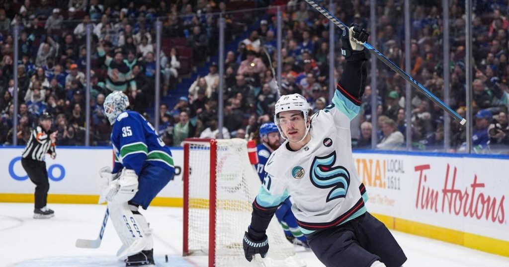 Joey Daccord, Kraken shutout Canucks 5-0 to hurt Vancouver’s playoff chances