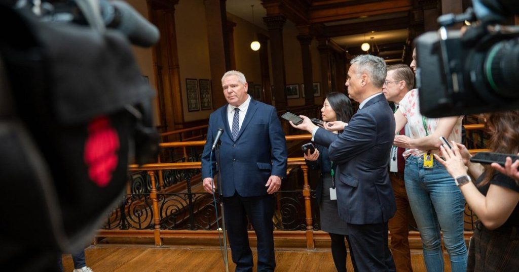 Ontario Premier Doug Ford concerned about auto tariff impact