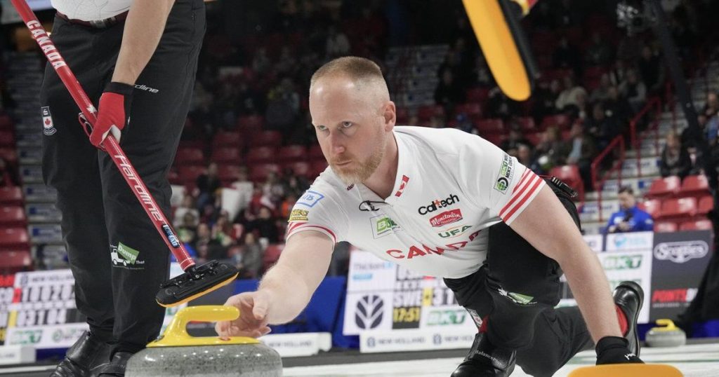 Playoff-bound Canada beats China and Switzerland at men’s curling worlds