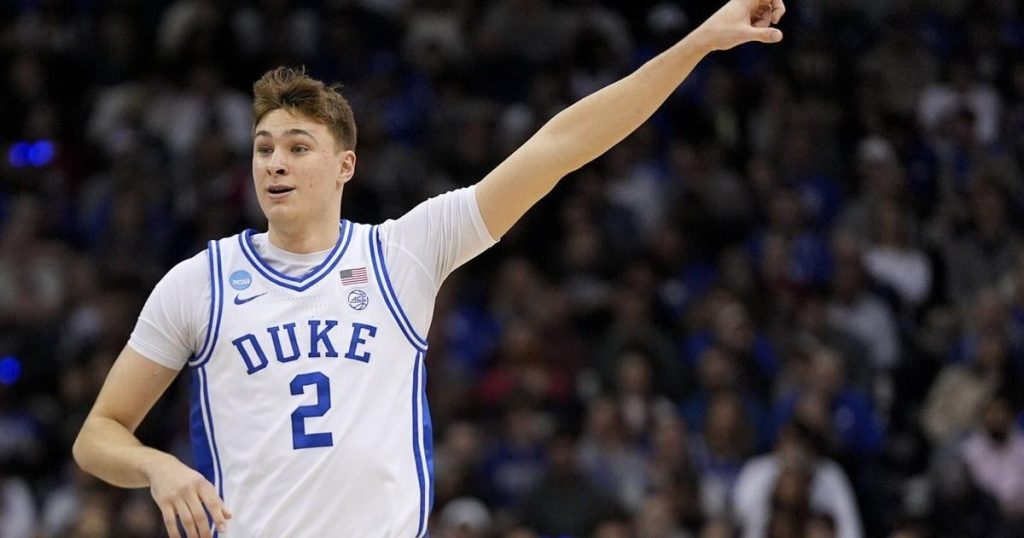 Duke freshman star Cooper Flagg named the AP men’s college basketball player of the year