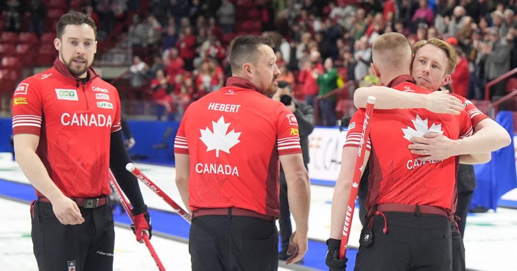 Canada wins bronze at men's curling worlds