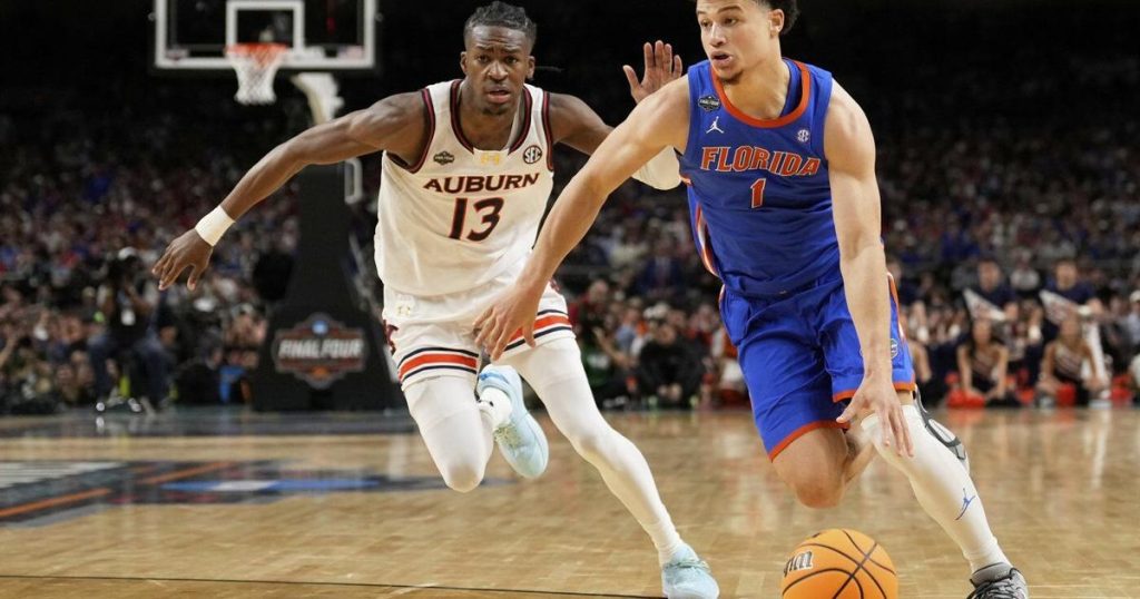 Walter Clayton Jr.’s defensive stop gives Florida its 3rd national title with 65-63 win over Houston