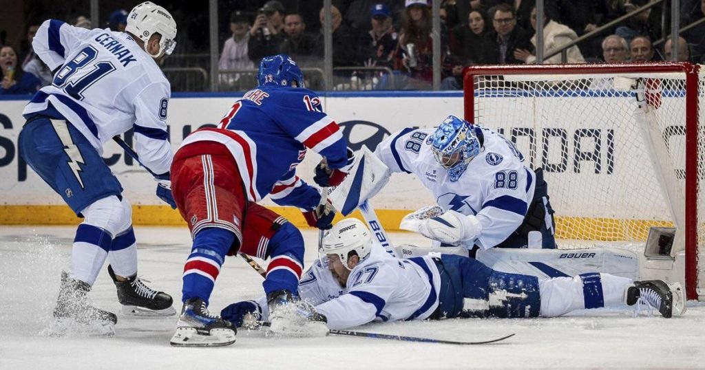 Point scores twice as Lightning defeat Rangers