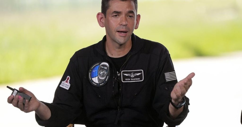 Billionaire spacewalker highlights Mars trip for astronauts in his bid to become NASA’s next chief