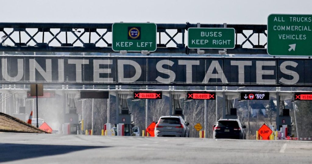 Canadian visits to the U.S. plummet in March |