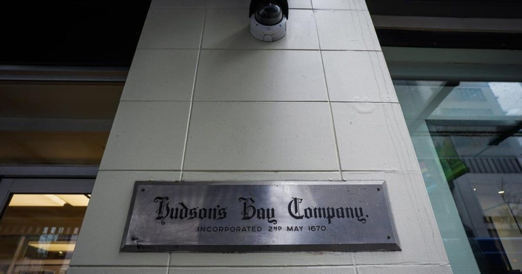 Hudson’s Bay sale now using protocol designed to handle insider bid: document