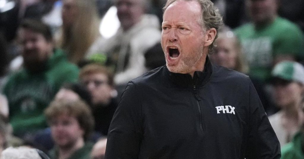 Phoenix Suns fire coach Mike Budenholzer after one dismal season with high-priced roster