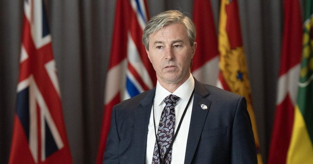 Nova Scotia has cancelled U.S. supplier agreements and contracts worth 0,600