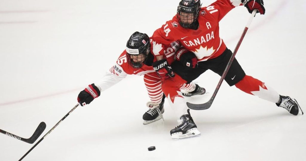 Canada downs Japan 9-1 in quarterfinal in women’s world hockey championship