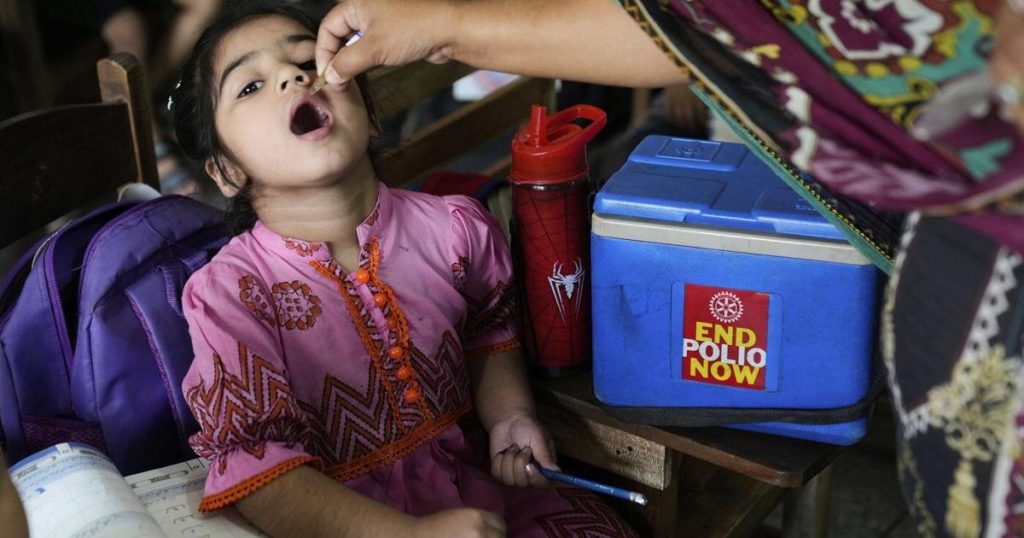 Pakistan begins 2nd anti-polio vaccination campaign of the year to protect millions of children