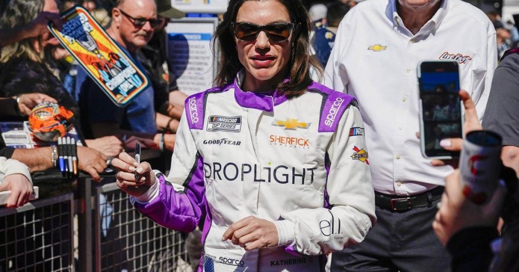 NASCAR’s Katherine Legge says she has been receiving death threats after Xfinity crash at Rockingham