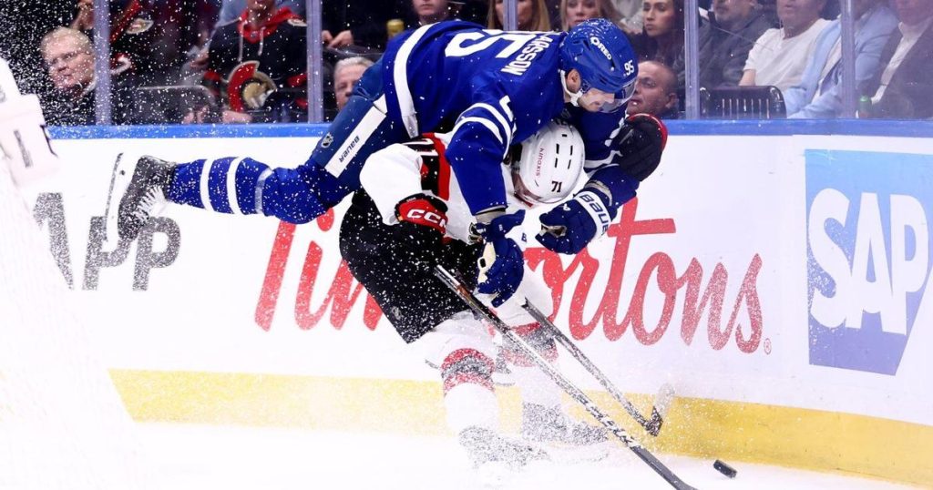 Domi scores in OT, Maple Leafs top Senators 3-2 to grab 2-0 lead in Battle of Ontario