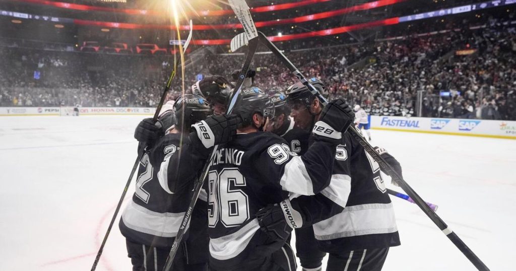 Adrian Kempe leads the LA Kings’ offensive spree in a 6-2 win over Oilers for a 2-0 series lead