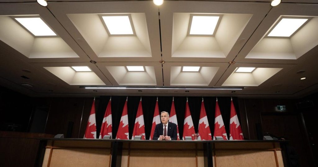 Carney’s spring to-do list includes Trump and trade barriers