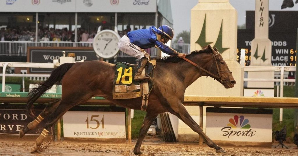 Kentucky Derby winner Sovereignty won’t run in the Preakness, dashing Triple Crown possibility