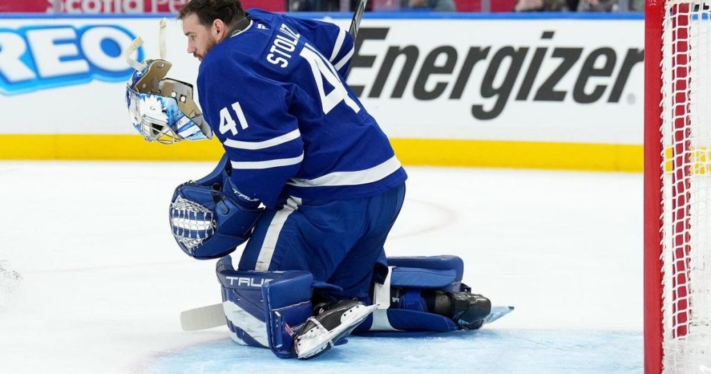 Maple Leafs goaltender Anthony Stolarz not ruled out for Game 2 against Panthers