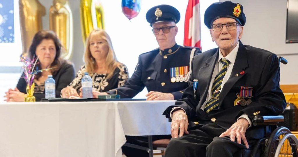 ‘Every day is fun because I’m still alive,’ says 110-year-old Canadian veteran