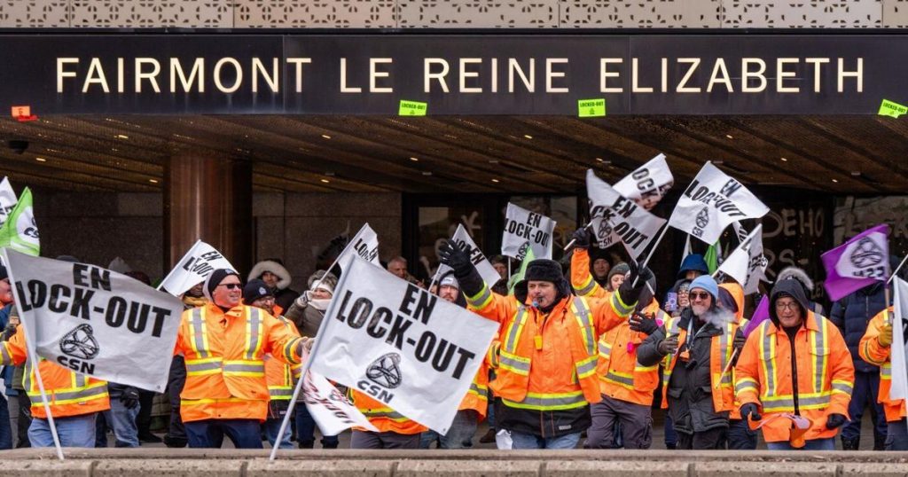 Six-month lockout ends at Montreal’s storied Queen Elizabeth hotel