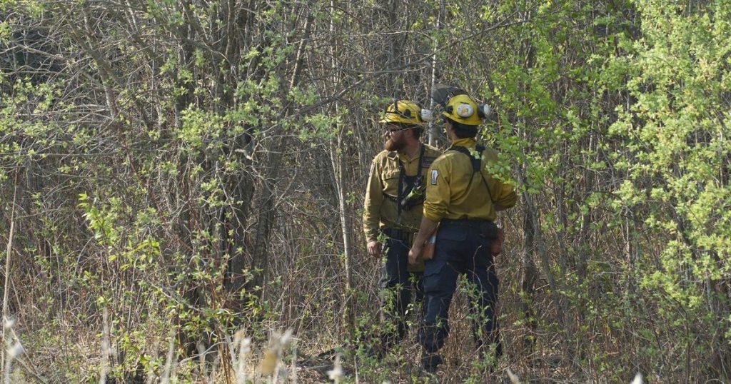 Rain provides respite in Manitoba wildfire fight, but evacuation order still in place